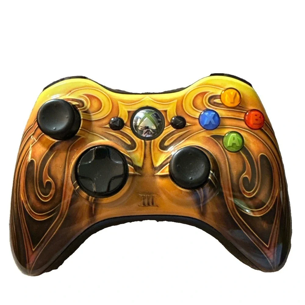 Microsoft Xbox 360 Fable III 3 Limited Edition Wireless Controller Tested Works